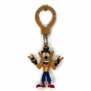 Crash Bandicoot Figural Keychain Backpack Hanger